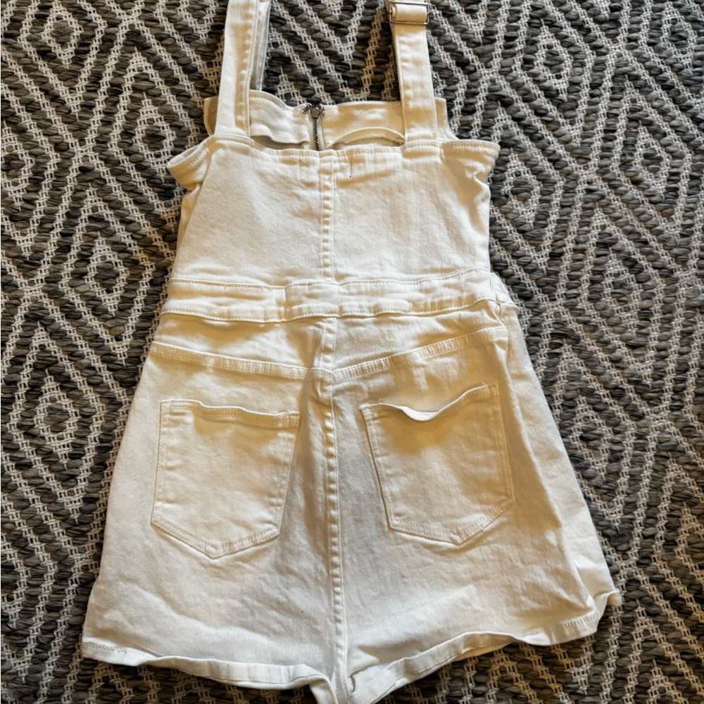 White denim jumper